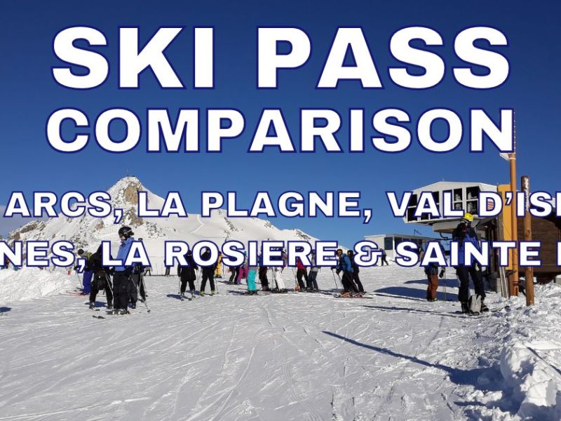 Tarentaise Ski Pass Comparison 2024-2025